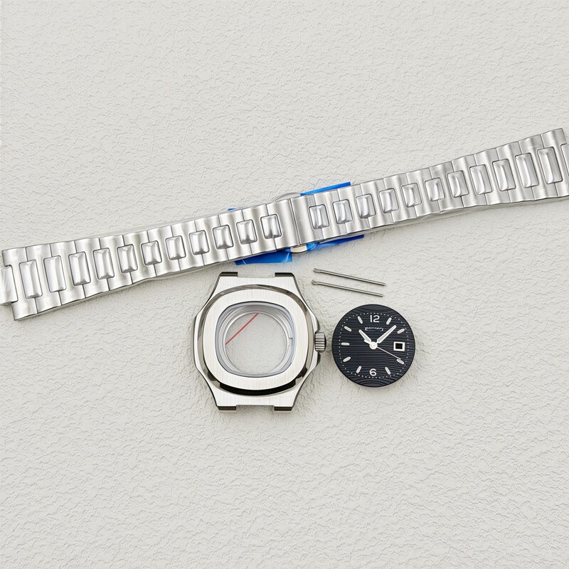New Women's Mechanical Watch Modification Parts 35mm Nautilus Women's Watch Case Strap Dial Needle Set Suitable for Nh05