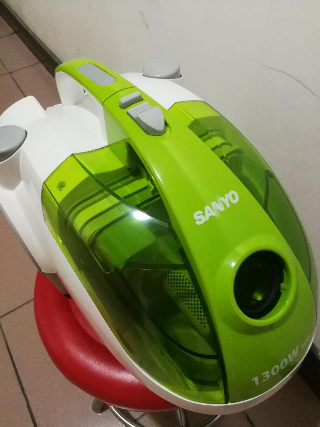 máy hút thổi bụi Máy hút bụi Sanyo SANYO chính hãng máy hút bụi ngang chính hãng C-251-1G bảo hành một năm - Máy hút bụi