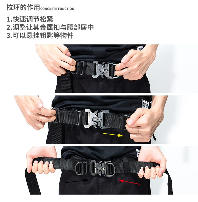 MACKAR Thủy Triều Ban Đầu thương hiệu Cobra Máy Ninja Đa Chức Năng Ngoài Trời Nhanh Tactical Buckle Belt Nam Triều đồ nịt bụng