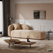 Simple small apartment imperial concubine lounge chair bedroom lunch break beauty couch hotel bed and breakfast imperial concubine collapsed toffee lazy sofa chair