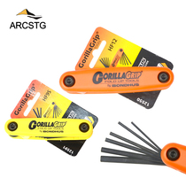 American imported BONDHUS Bolton Folding Allen Wrench Set Bow and Arrow Bow Tool Metric