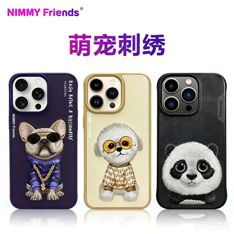 Nimmy Phone Case Suitable for Apple 16 Pro Max Silicone Full Coverage iPhone 13 Cute Cartoon Protective Case Dog 14 Plus Cat High-End Creative Protective Case 15 Embroidery Nimmy Phone Case Suitable for Apple 16 Pro Max Silicone Full Coverage iPhone 13 Cute Cartoon Protective Case Dog 14 Plus Cat High-End Creative Protective Case 15 Embroidery