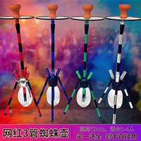 Сетевая красная мода паука Три трубка