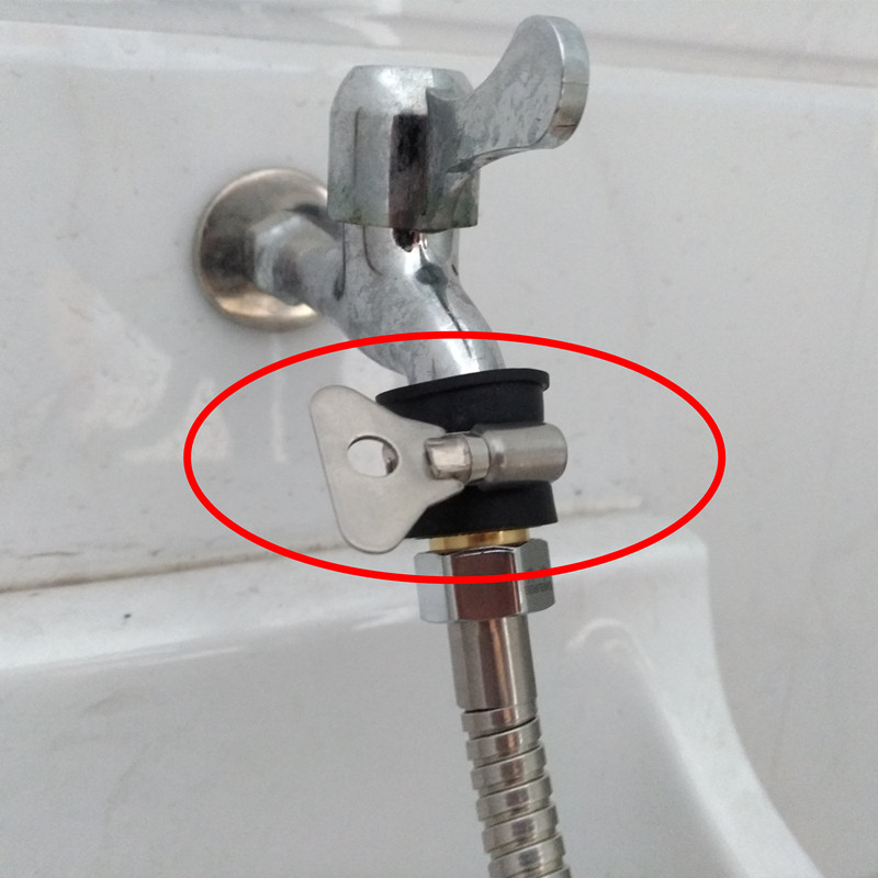 40% tap universal joint tap without threaded connector shower hose connector 4 points