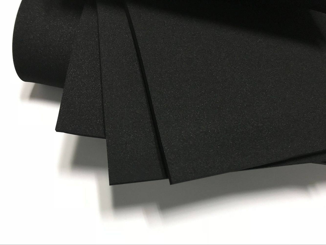 CR foam fireproof flame retardant CR4305 neoprene expanded cotton resistant to 120 degrees anti-slip shock absorbing gasket
