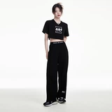 Andyet Ad1/22ss Оригинальная пряная девушка талия короткая -Shorte T -Fish Summer Found