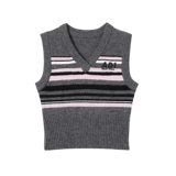 ANDYET AD1 Трикотажный свитер, утепленный лонгслив, жилет, V-образный вырез