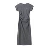 ANDYET AD1 Оригинальный приталенный корсет, длинная юбка, с вышивкой, короткий рукав, круглый воротник, облегающий крой