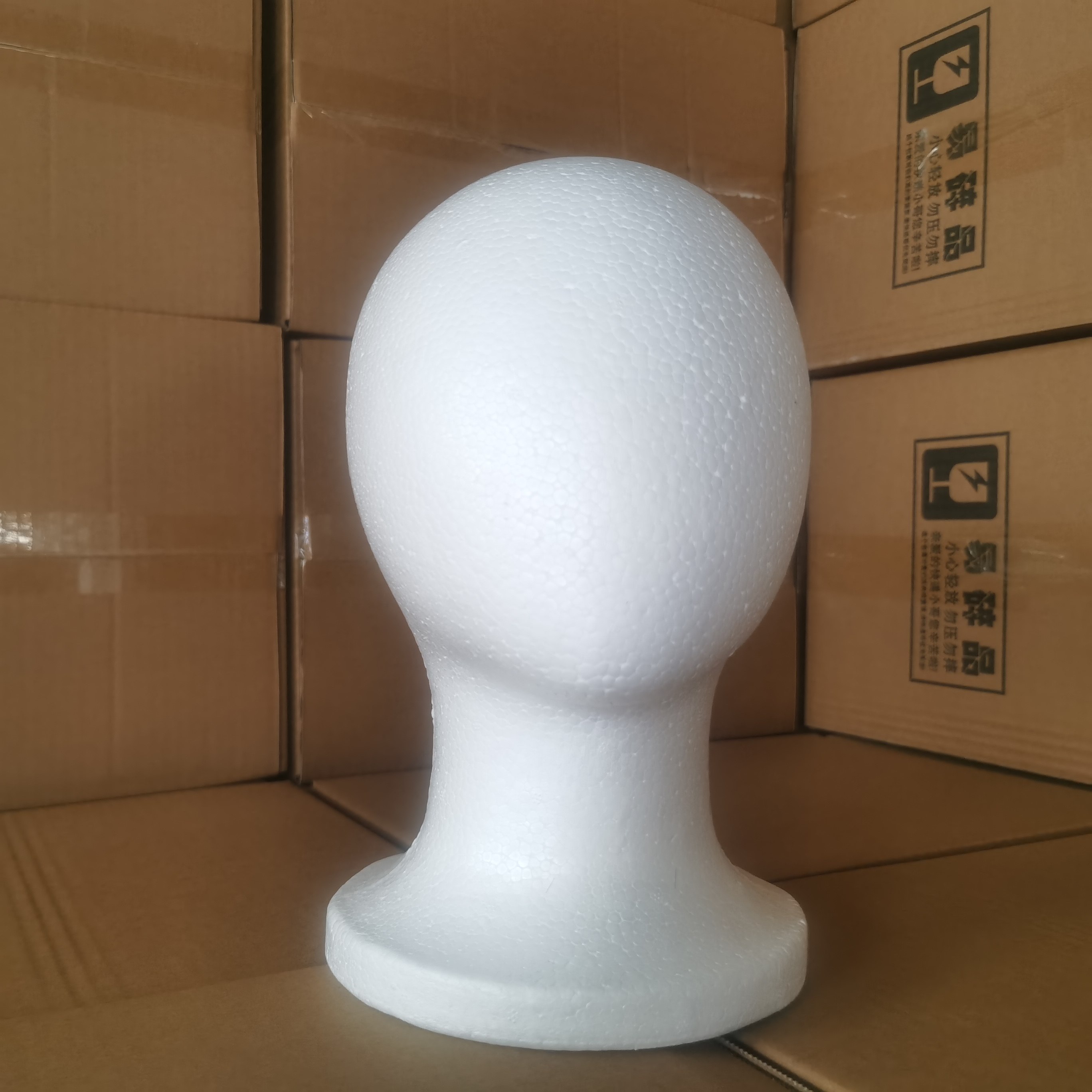 头模新款无五官泡沫头模修毛假发支架大头围拍照模型-模特道具假发-淘宝百科网