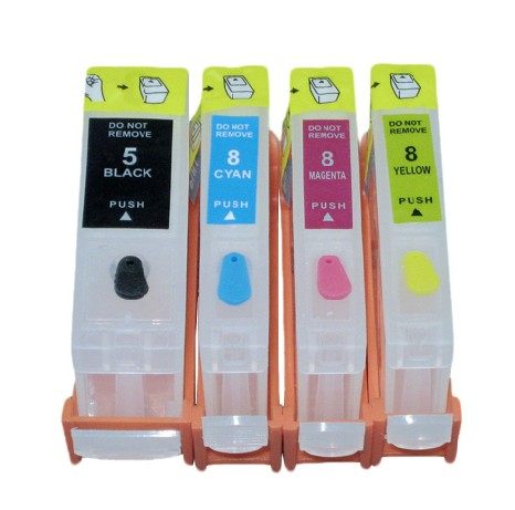 Compatible with Canon IP3300 IP3500 IX4000 IX5000 permanent chip filling cartridge 5BK