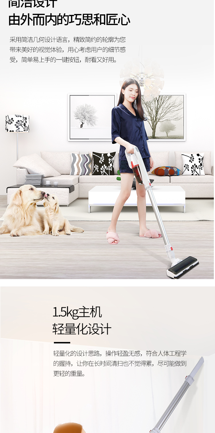 Máy hút bụi không dây gia đình Đức nhỏ mạnh mẽ sạc điện cầm tay không dây - Máy hút bụi máy hút bụi cầm tay tinhte