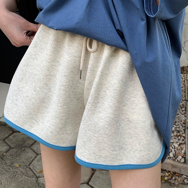 Pregnant Woman Shorts Summer Thin loose broadlegged pants 2022 new Fashion outside wearing sport pants Abdominal Lap Pants