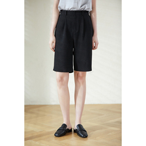 K sister (rate acetic acid pants) acetic acid high waist straight tube pants casual pants women