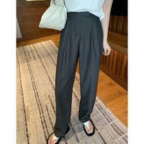 Sister K (summer sun god pants) bamboo fiber blend thin soft hanging feeling ~ do not suck legs ju wear straight trousers