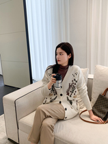 Sister K (70000 stitches of embroidered full wool cardigan) 26 Merino full wool embroidered cardigans