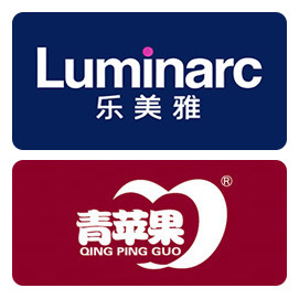 叮当家居玻璃餐具的LOGO