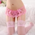 [丝 恋] đầy đủ ren lưới lưới gạc T quần garter gợi cảm chống trượt (không bao gồm vớ)