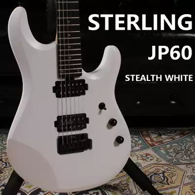 Selling time Sterling by musicman JP60 matte white Indonesia professional electric guitar it
