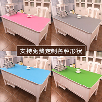 Custom thickened dining table mat coffee table mouse hoverboard student computer book waterproof oil-proof and dirt-resistant writing mat office mat