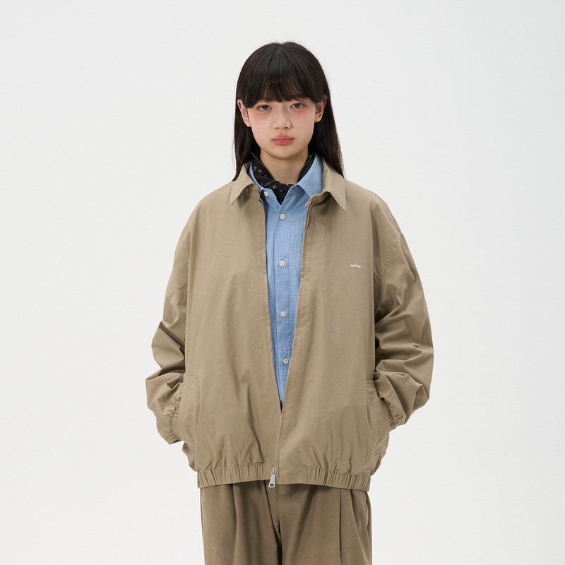 Urban Lost 26Ss Japanese Retro Pima Cotton Washed Lapel Jacket Silhouette Solid Color Spring Coat for Men