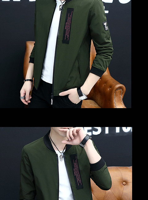 Áo khoác nam mùa xuân và mùa thu áo khoác lỏng lẻo chất béo thủy triều 6 cộng với phân bón XL 5xl thanh niên mỏng phần cotton quần áo nam áo khoác nam kaki