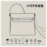 Импортная кожаная маленькая сумка на одно плечо, из натуральной кожи, воловья кожа