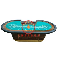 Сто столешница коровь за столом таблицы Бейл Настройка игры на таблице игры дракон Tiger Table Teaneaple Table Table