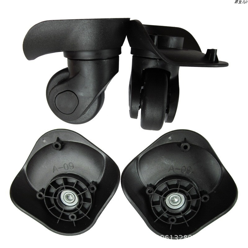 A09 Silent Single Row Wheels Trolley Case Wheels Suitcase Universal Wheels Luggage Bag Wheels Accessories Casters - Jun