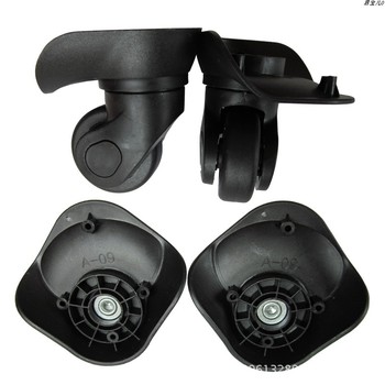 A09 Silent Single Row Wheels Trolley Case Wheels Suitcase Universal Wheels Luggage Bag Wheels Accessories Casters - Jun