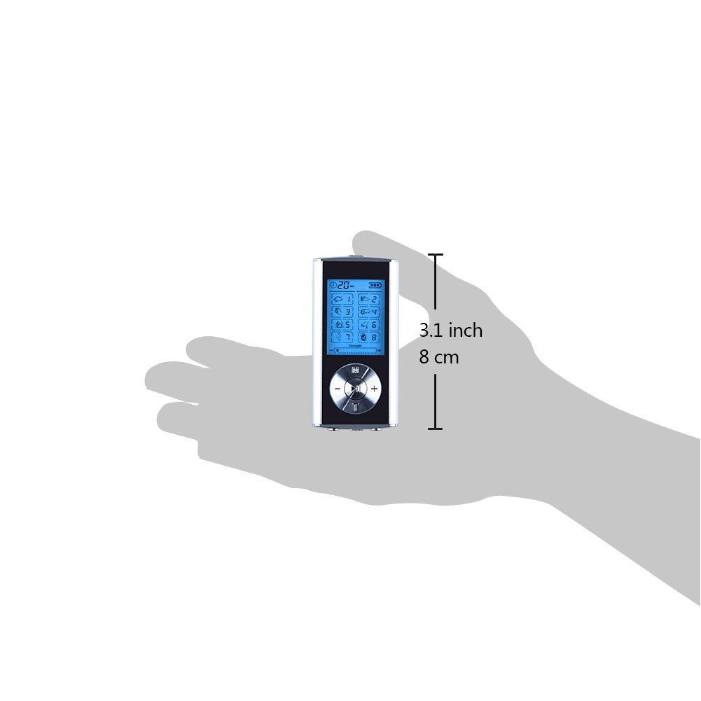 Foreign Trade In-Stock 8 Modes Tens Meridian Therapy Device Ems Pulse Massager Portable Shoulder and Neck Massager