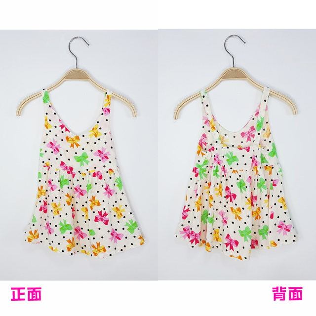 Bemejia Cotton Silk Suspender Skirt 0-2 Years Old Baby Class A Cotton Summer Thin Children Suspender Skirt Half Skirt Floral Skirt