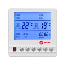 Intelligent central air conditioner LCD thermostat fan coil three-speed switch panel room water air conditioner thermostat
