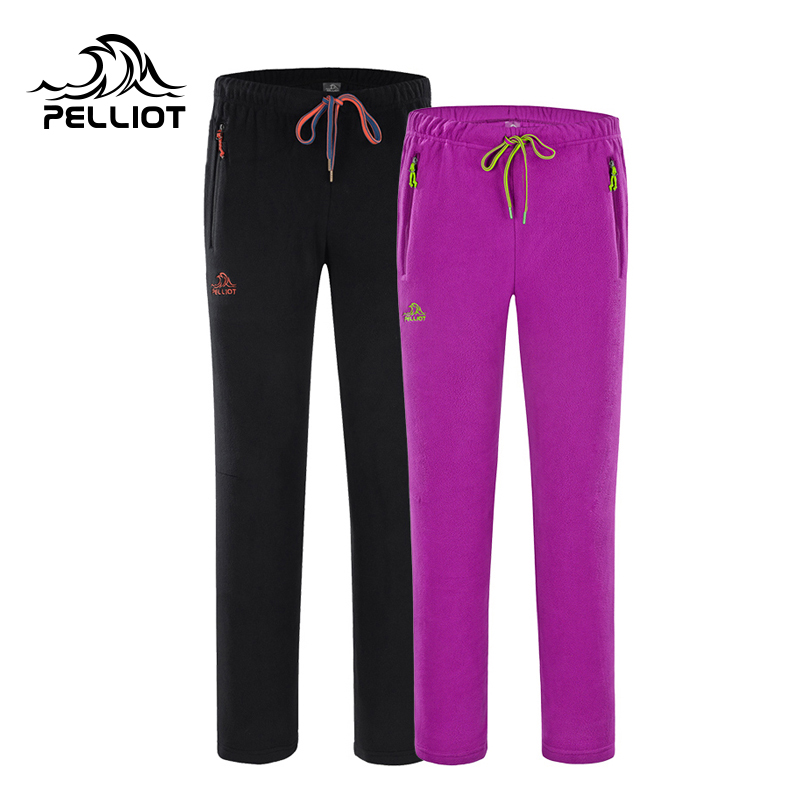 Birch and outdoor casual fleece pants Men and women spring and autumn thick warm breathable comfortable fleece sports pants