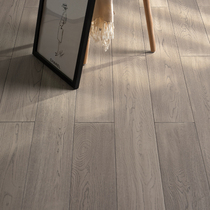 SOUN pure solid wood floor factory direct sales log oak gray light luxury minimalist Nordic bedroom household Gris