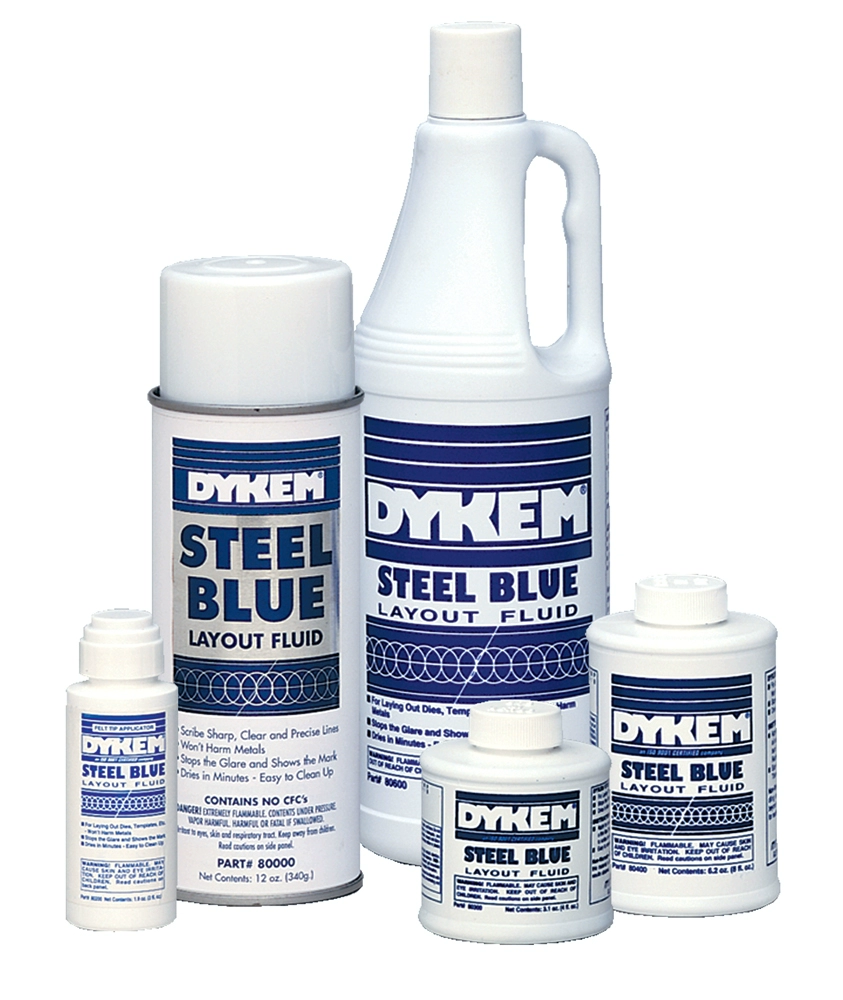 Mỹ Dykem Steel Blue Marker Blue Ink Blue Dan Water Crossing Paint Chính hãng - Mực