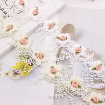 Width 3 5 - 10CM white dream lace hand - dressed lace accessories diy hand sleeve dress edge decoration