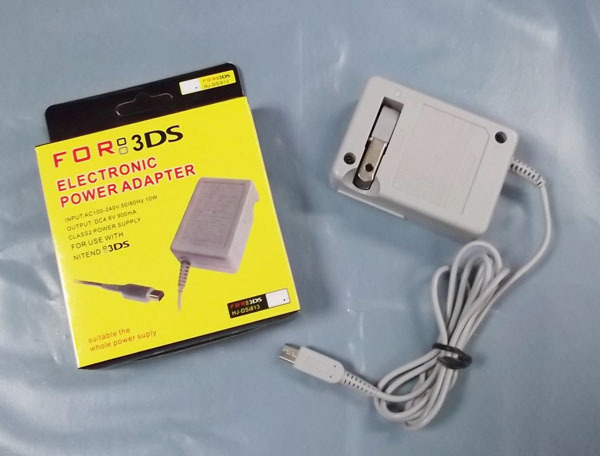 Bộ chuyển đổi AC 3DS 2DSLL MỚI Bộ sạc NDSI 3DSll Bộ nguồn 3DS Bộ chuyển đổi 3DSLL - DS / 3DS kết hợp miếng dán đề can