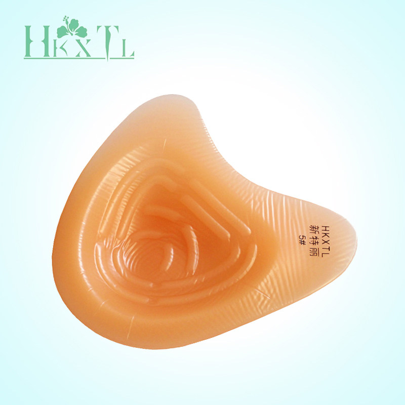 Silicone prosthetic breast surgery V-type breathable fake breast fake breast surgery silicone prosthetic breast supplement armpit pectoralis major muscle QV type