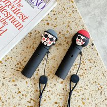 RELX generation cartoon protective cover Yueke 1 generation cigarette rod Yueke electronic cigarette cover Couple men and women lanyard soft shell