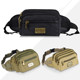 New pocket bag men's wear canvas multi -functional chest bag women's large -capacity collection business shoulder bag sports outdoor bag