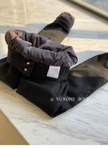 90 white goose down giant huge warm ~ Turkey JIN mouth super elastic slim high waist down pants 9741