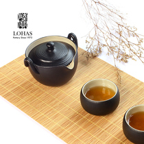 Taiwan Lubao Ceramics Tao Ran Gaiwan One pot two cups of tea set set Home Mid-Autumn Festival business gift to send friends