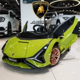 Lamborghini, электрический электромобиль на четырех колесах, детский транспорт с сидением подходит для мужчин и женщин для девочек, детская игрушка, дистанционное управление, популярно в интернете