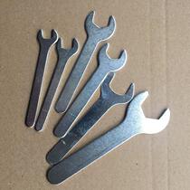 Open chip wrench single-head accessories flat plate VU short mini wrench set dead jam small class hand tools