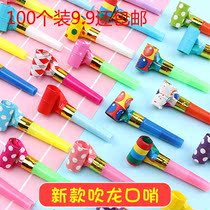 Blow Dragon Whistles Cheerleaders Birthday Party Long Noses Whistles Holiday Gift Wai Props Small Toy Group