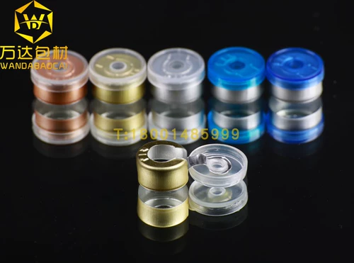 13 Платиновая платиновая прозрачная полная разрывая алюминиевая пластиковая крышка стройной бутылочной крышки экспериментальное потребление