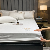 60 long staple cotton bed hats white cotton mattress protection non-slip dust cover cotton hotel B & B 1 5m bed