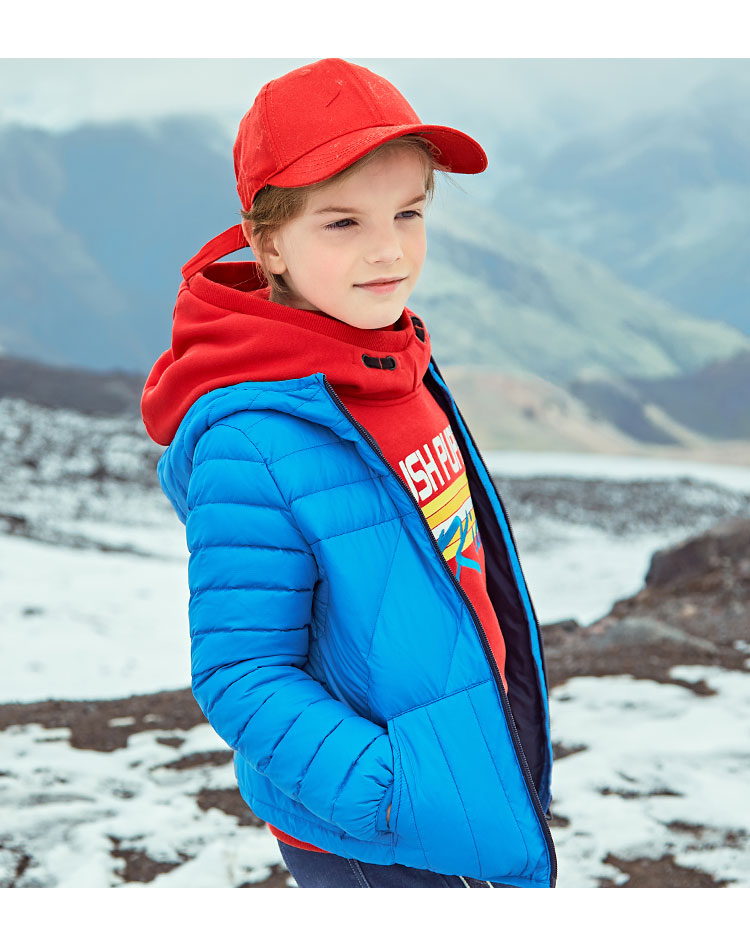 Hush Puppies 暇步士 19年冬季新款 轻薄 中大儿童羽绒服外套 天猫优惠券折后¥198包邮(¥298-100)男、女童105~170码多色可选