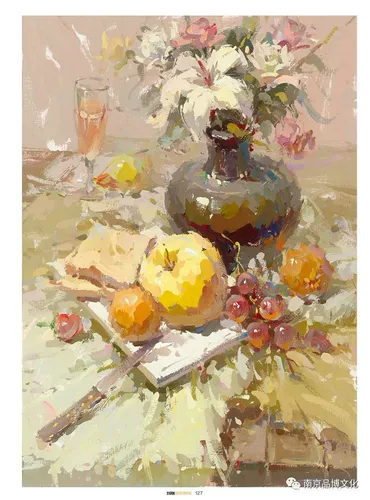 Liu Gang Color Static Object 2020 Meishu Culture Wang Le Shui Powder Основная цветная комбинация комбинированная комбинация по рисованию фрукты, овощи, цветы и меридские шаги сравнение