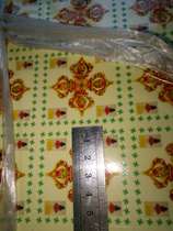 5cm cross Vajra PVC self-adhesive back cover sticker making Tower Gongde Zang mold number 327